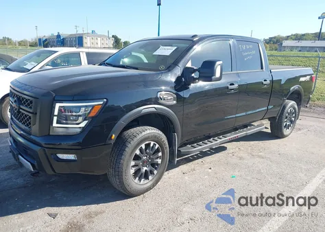 2021 Nissan Titan Xd Pro-4X 4X4 из США, поврежденный, VIN 1N6AA1FB2MN506984